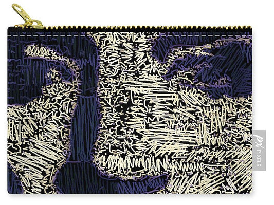 Carry-All Pouch - Portrait In Black And White