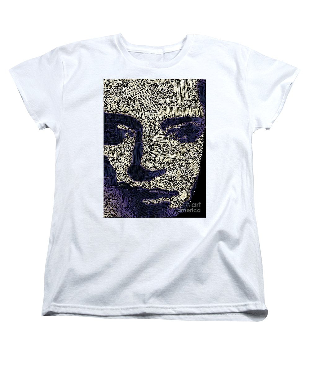 Women's T-Shirt (Standard Cut) - Portrait In Black And White