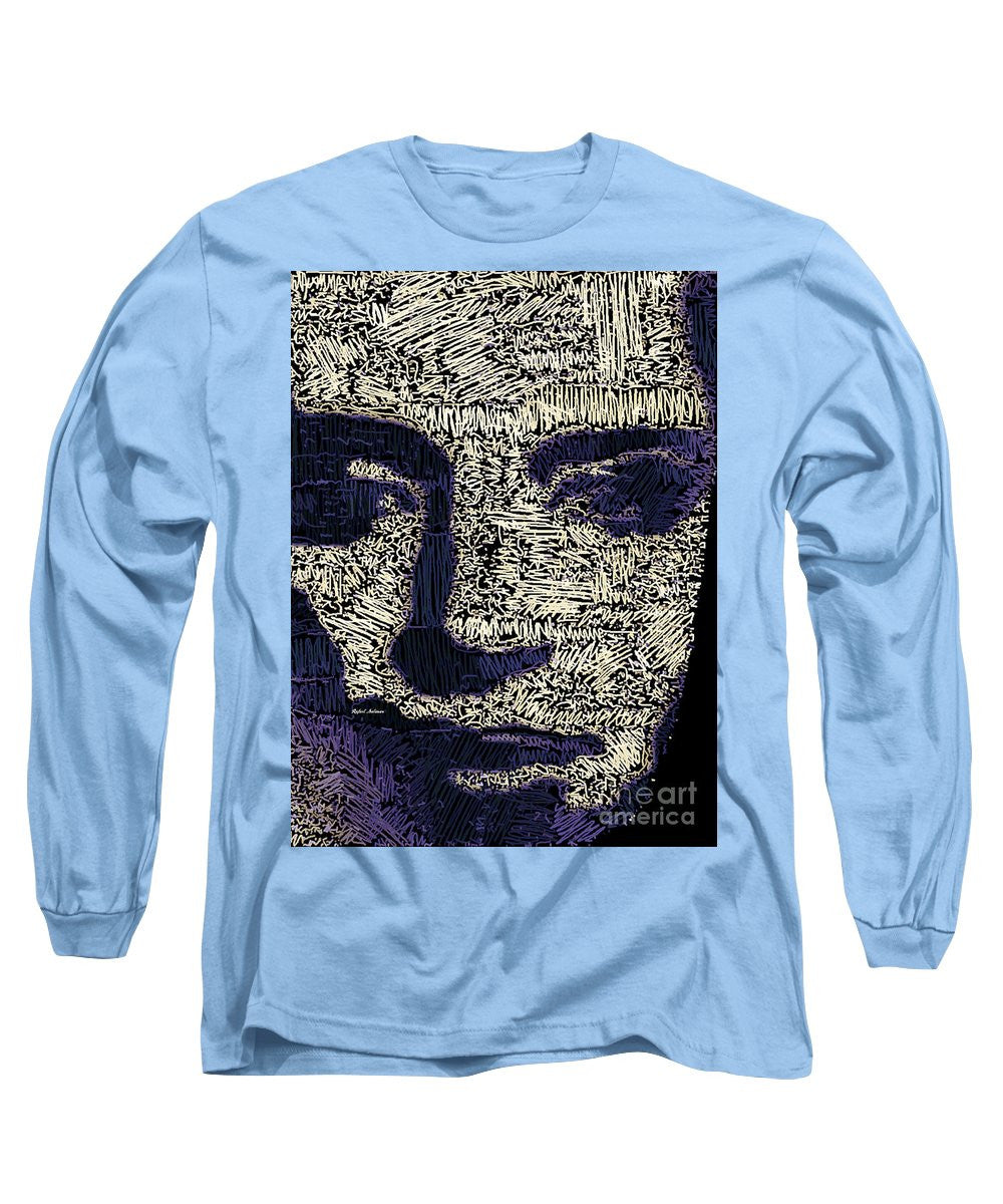Long Sleeve T-Shirt - Portrait In Black And White