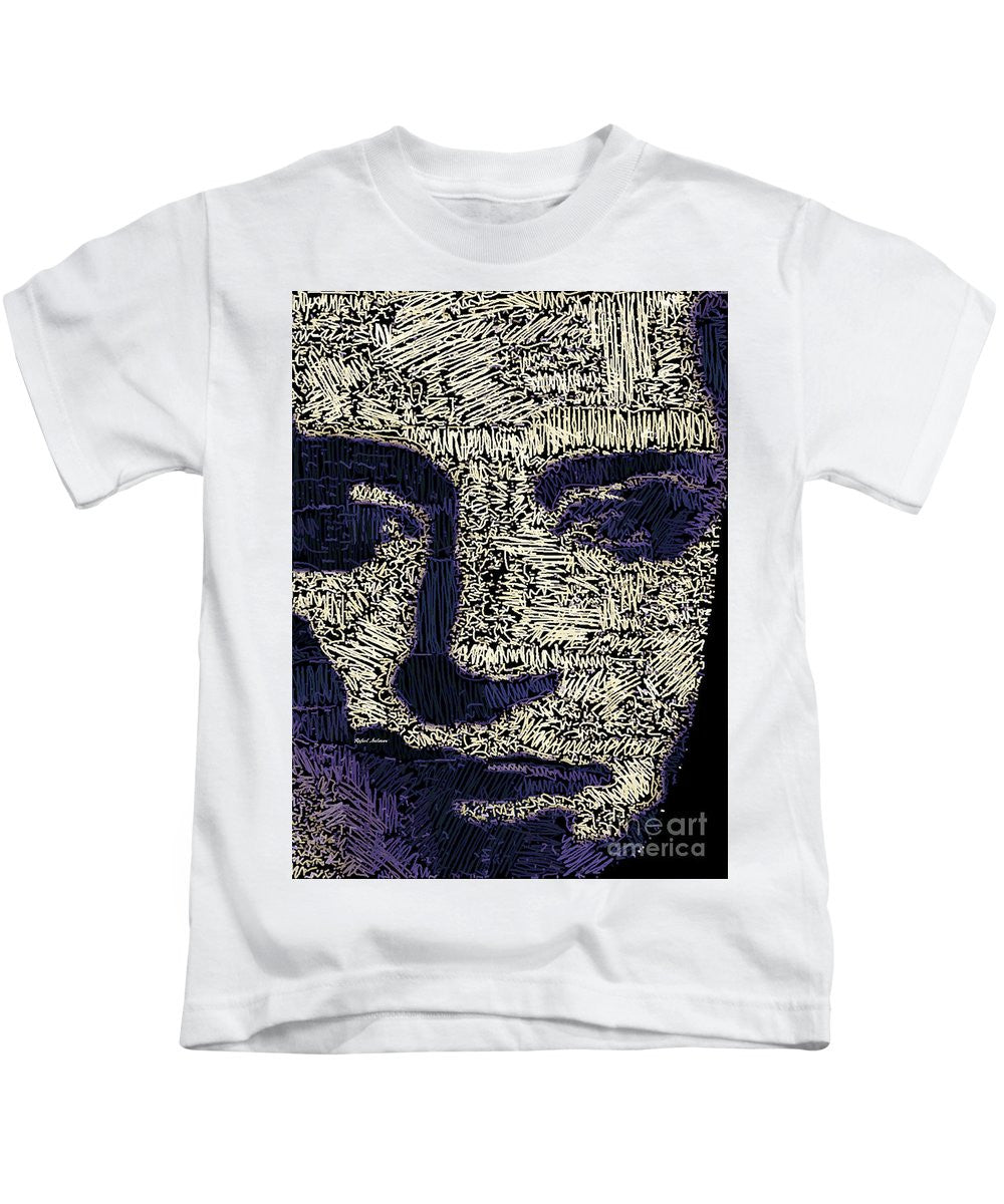 Kids T-Shirt - Portrait In Black And White