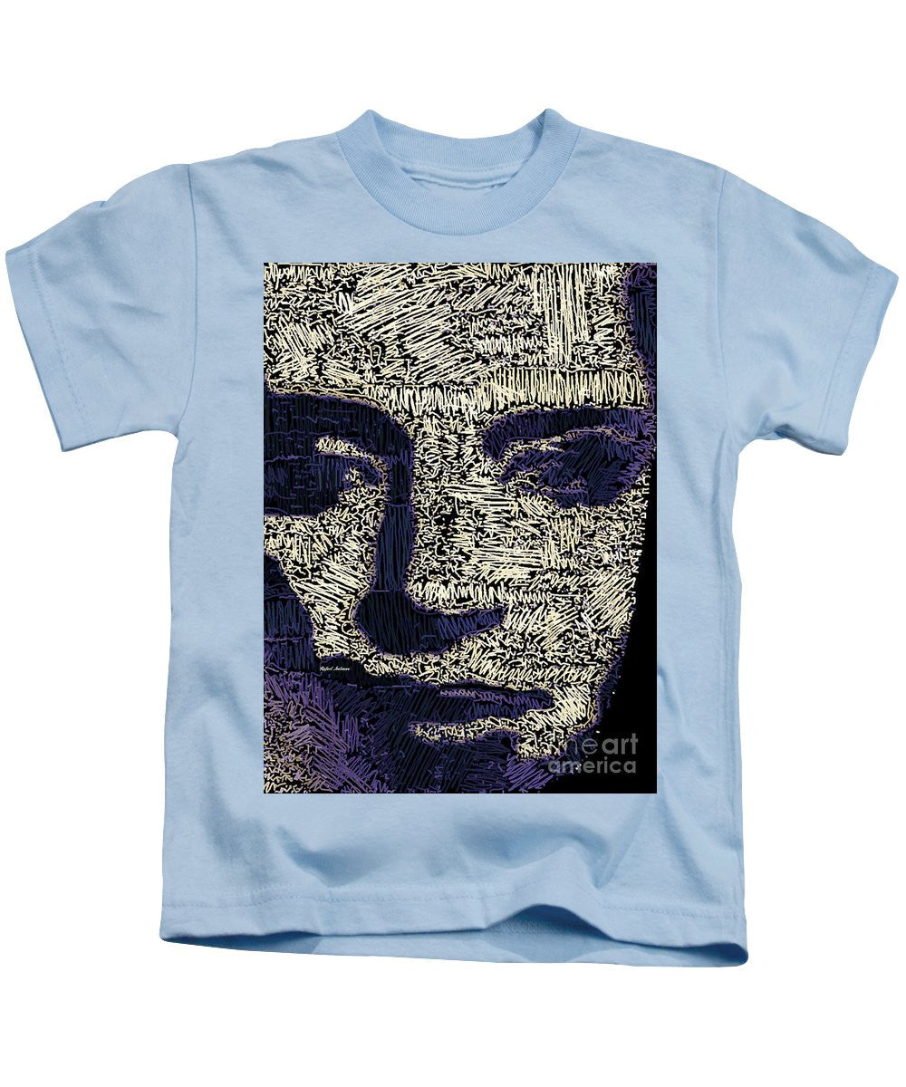 Kids T-Shirt - Portrait In Black And White