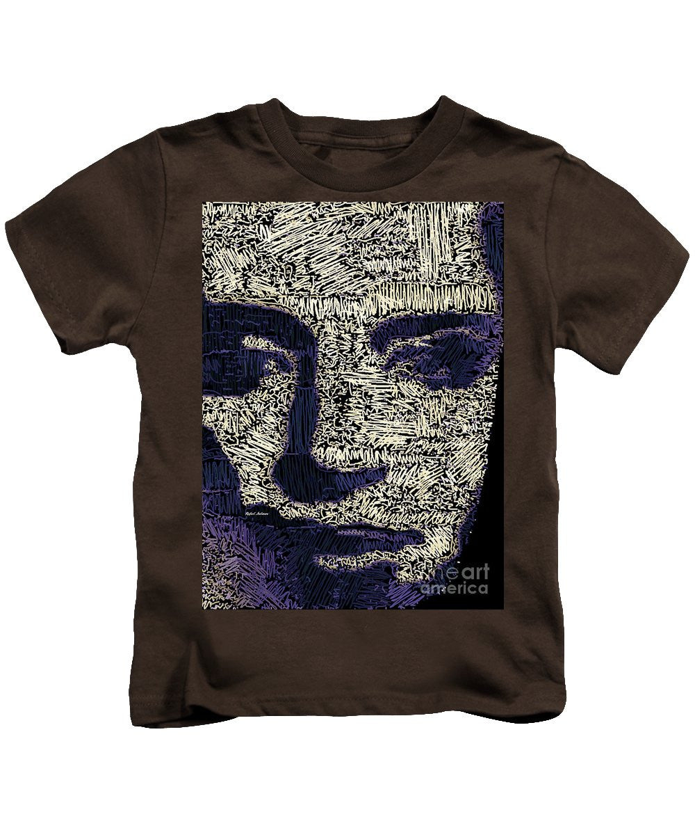 Kids T-Shirt - Portrait In Black And White