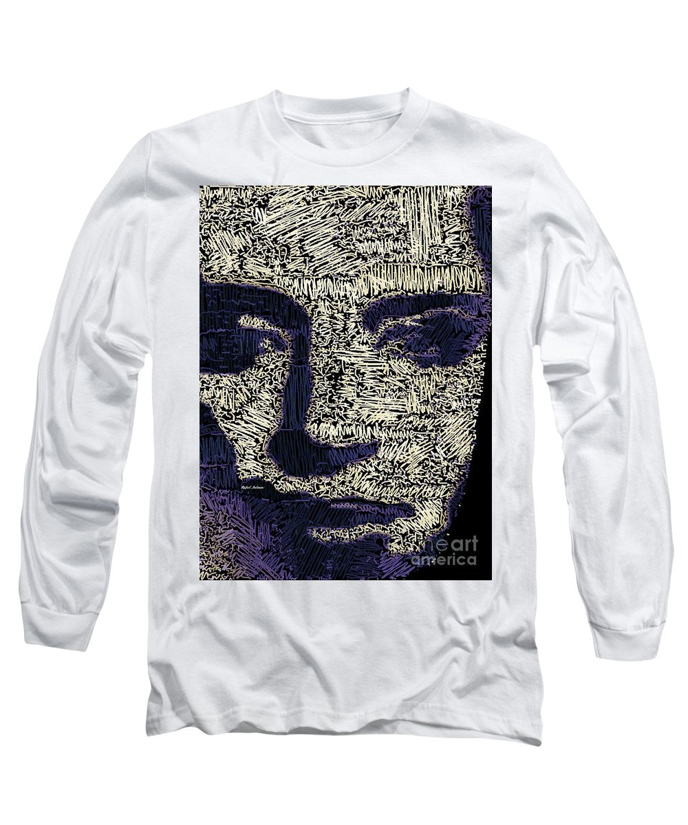 Long Sleeve T-Shirt - Portrait In Black And White