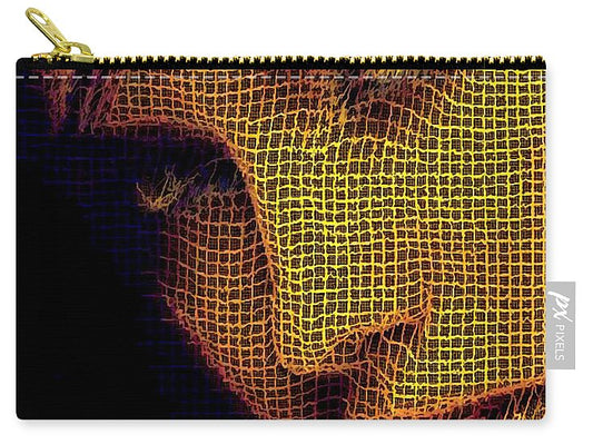 Portrait In Mesh - Carry-All Pouch