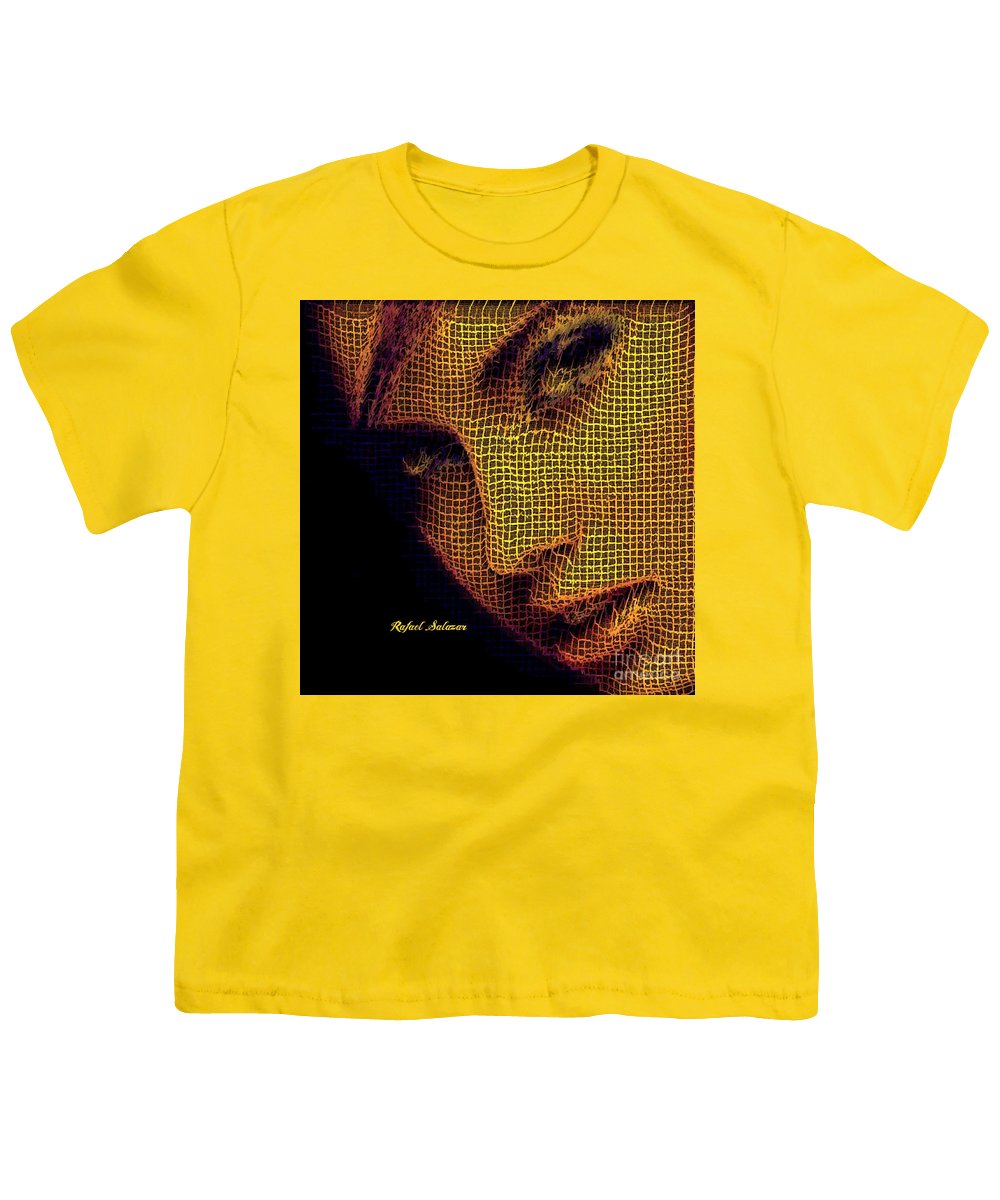 Portrait In Mesh - Youth T-Shirt