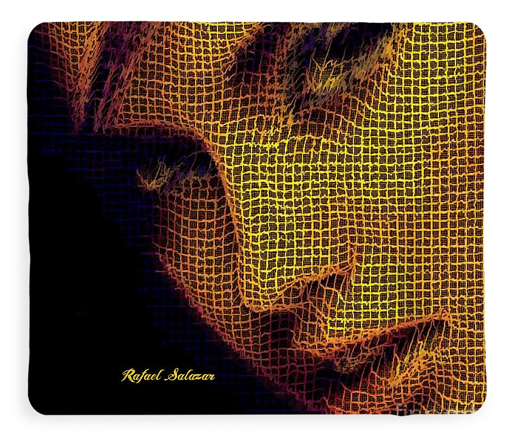 Portrait In Mesh - Blanket