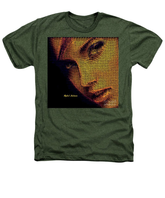 Portrait In Mesh - Heathers T-Shirt