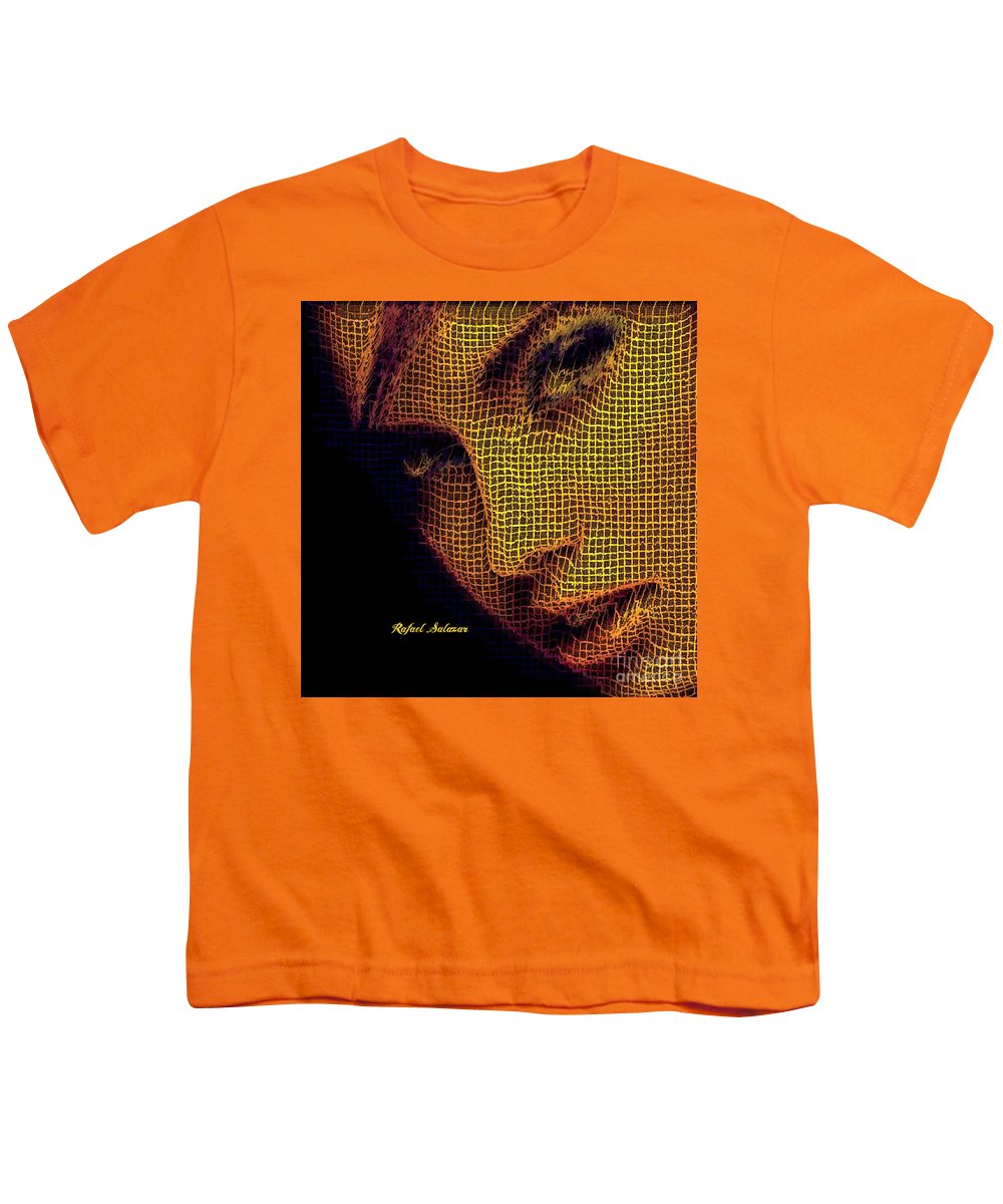 Portrait In Mesh - Youth T-Shirt