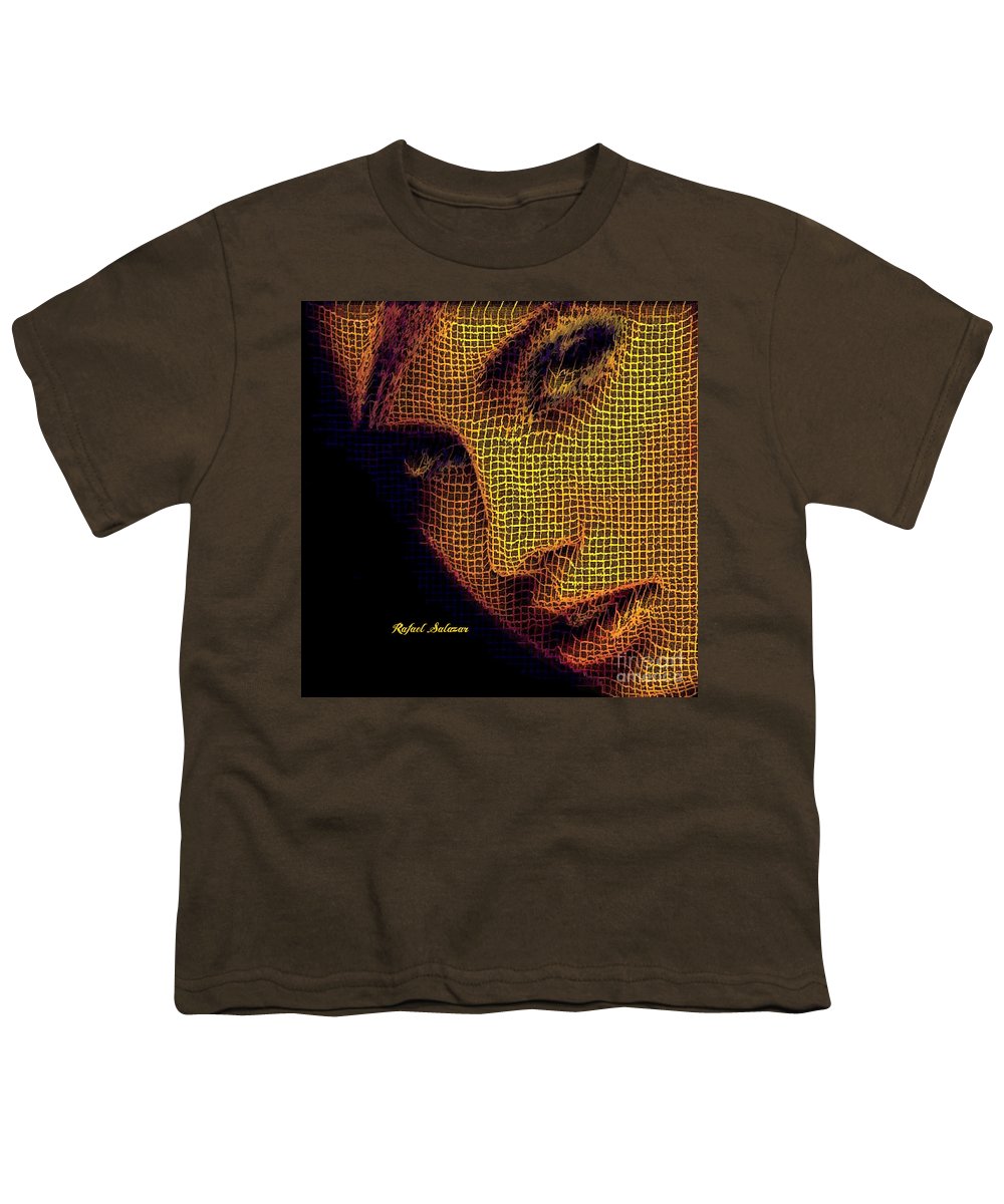 Portrait In Mesh - Youth T-Shirt