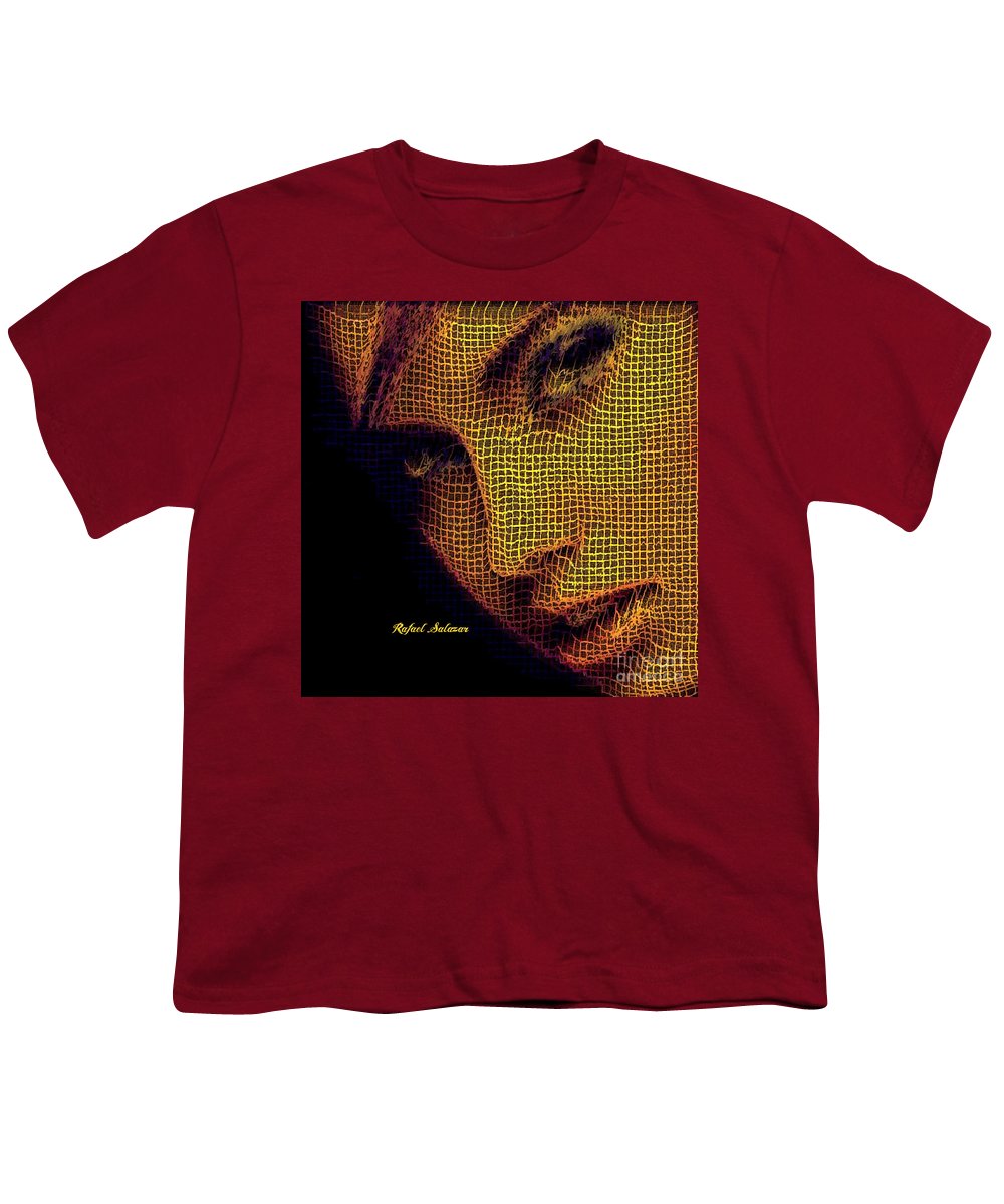 Portrait In Mesh - Youth T-Shirt