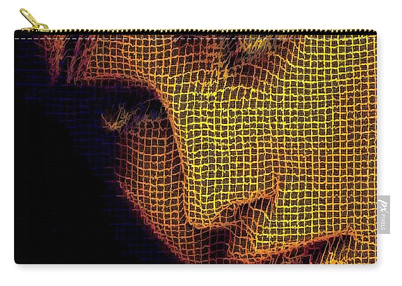 Portrait In Mesh - Carry-All Pouch