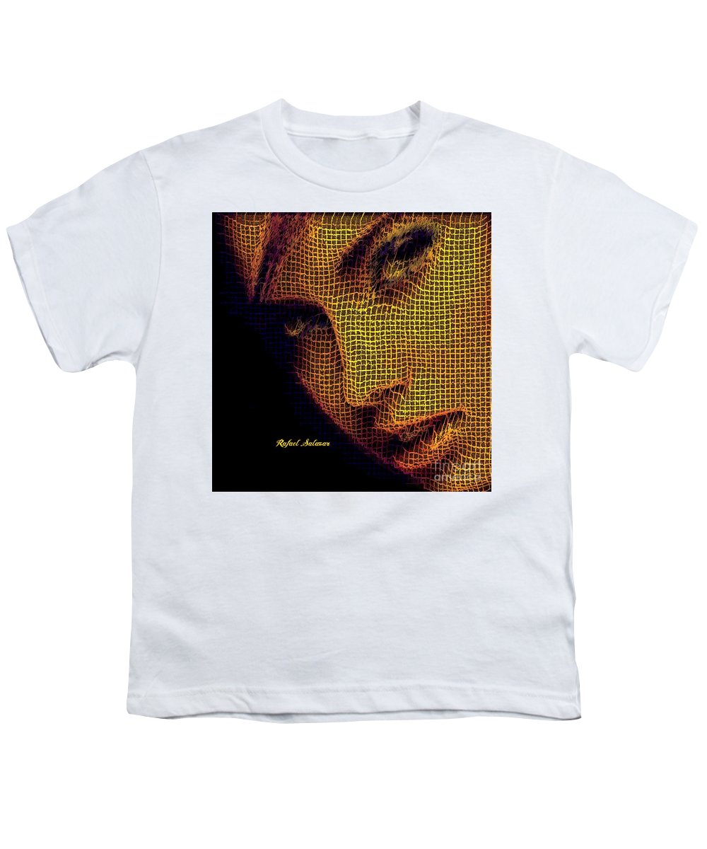 Portrait In Mesh - Youth T-Shirt