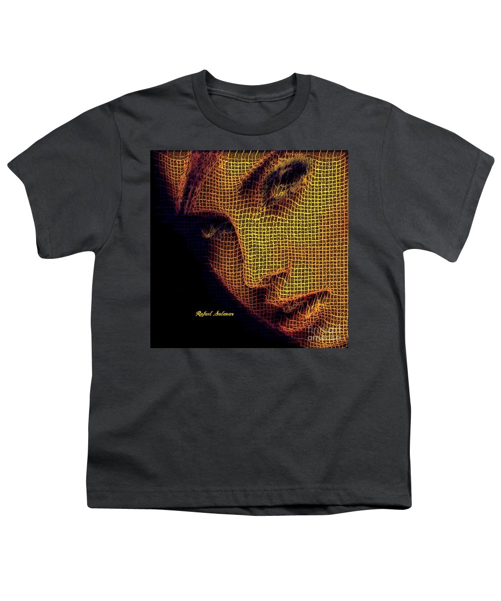 Portrait In Mesh - Youth T-Shirt