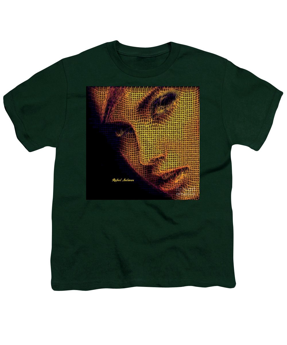 Portrait In Mesh - Youth T-Shirt