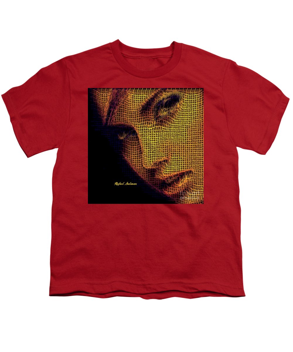 Portrait In Mesh - Youth T-Shirt