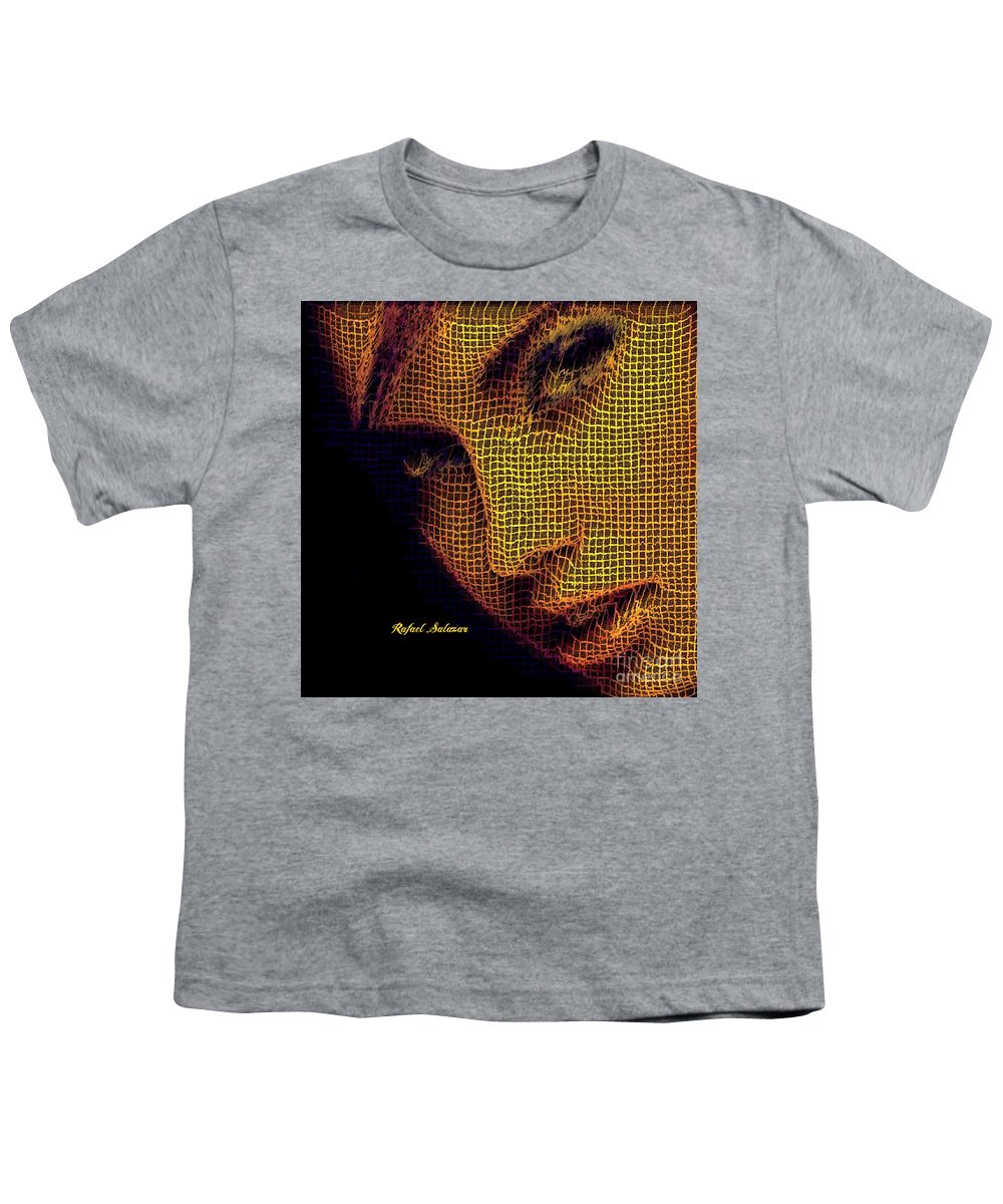 Portrait In Mesh - Youth T-Shirt