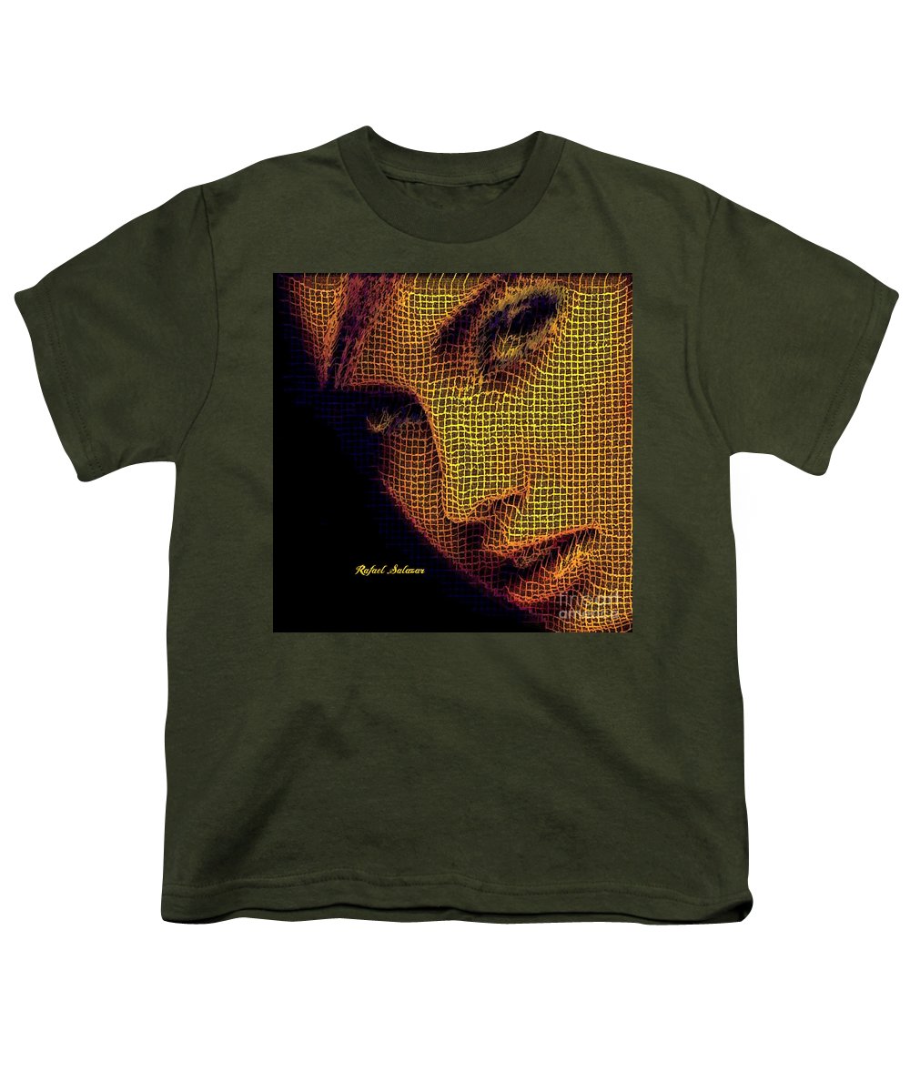 Portrait In Mesh - Youth T-Shirt