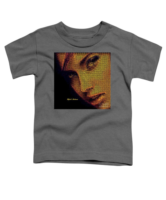 Portrait In Mesh - Toddler T-Shirt