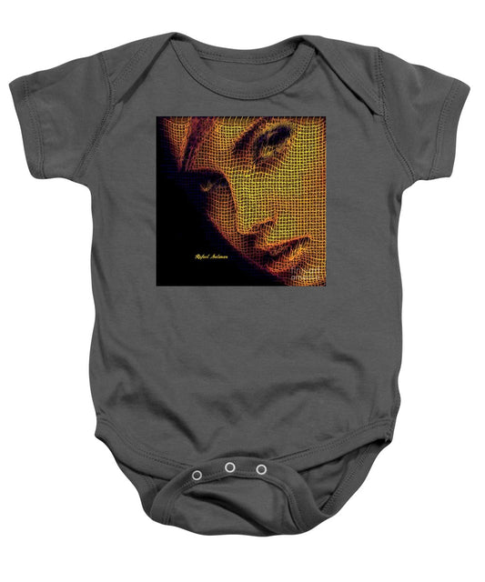 Portrait In Mesh - Baby Onesie