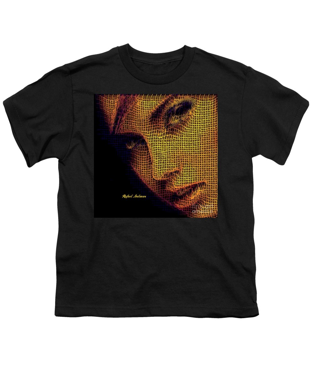 Portrait In Mesh - Youth T-Shirt