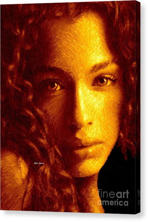 Portrait In Sepia - Canvas Print