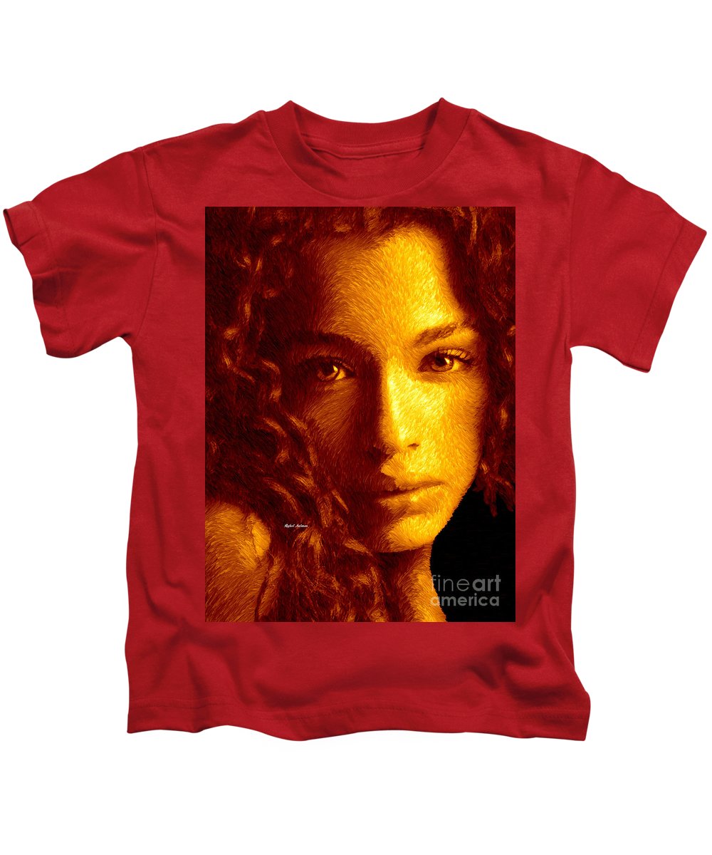 Portrait In Sepia - Kids T-Shirt