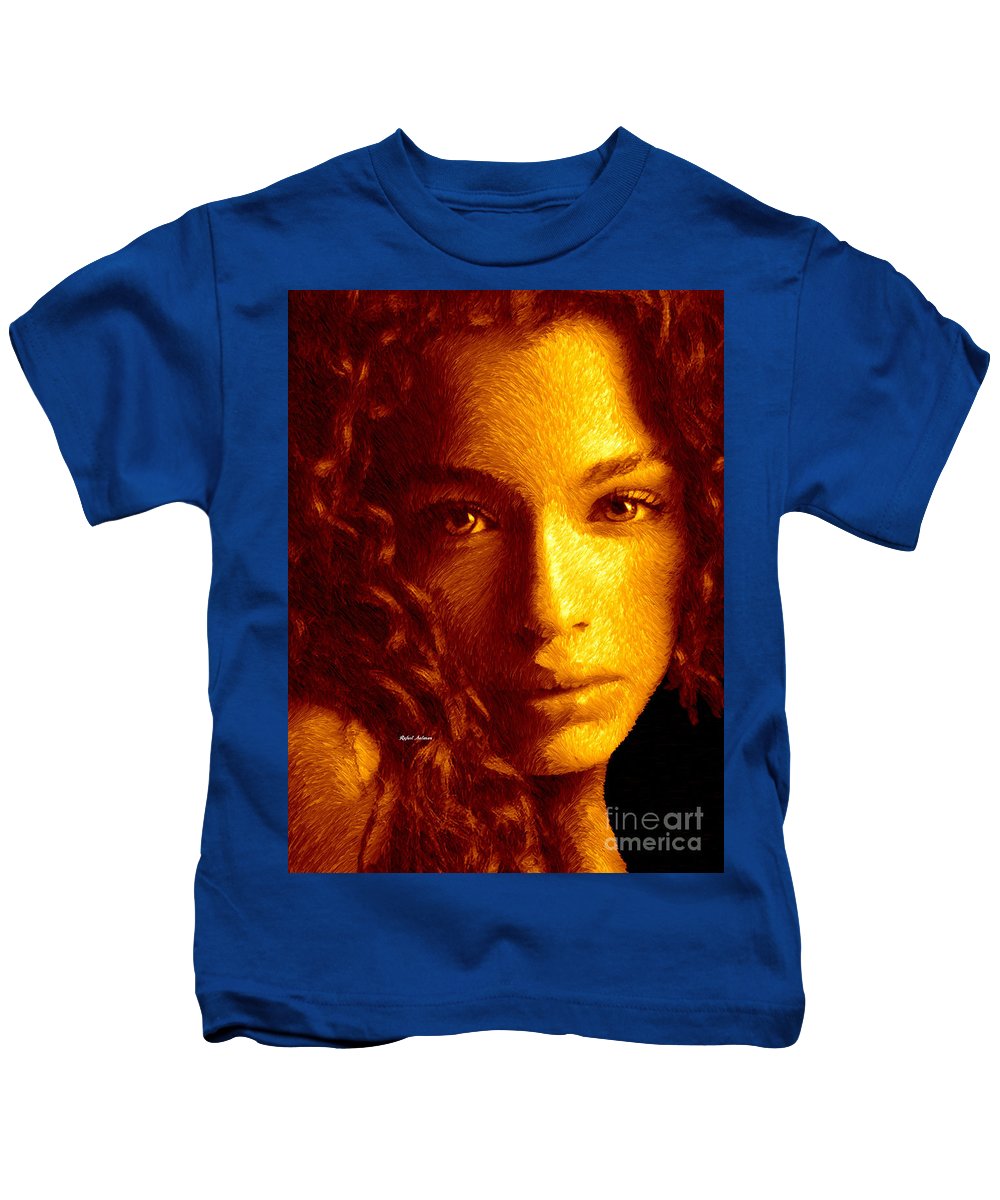 Portrait In Sepia - Kids T-Shirt