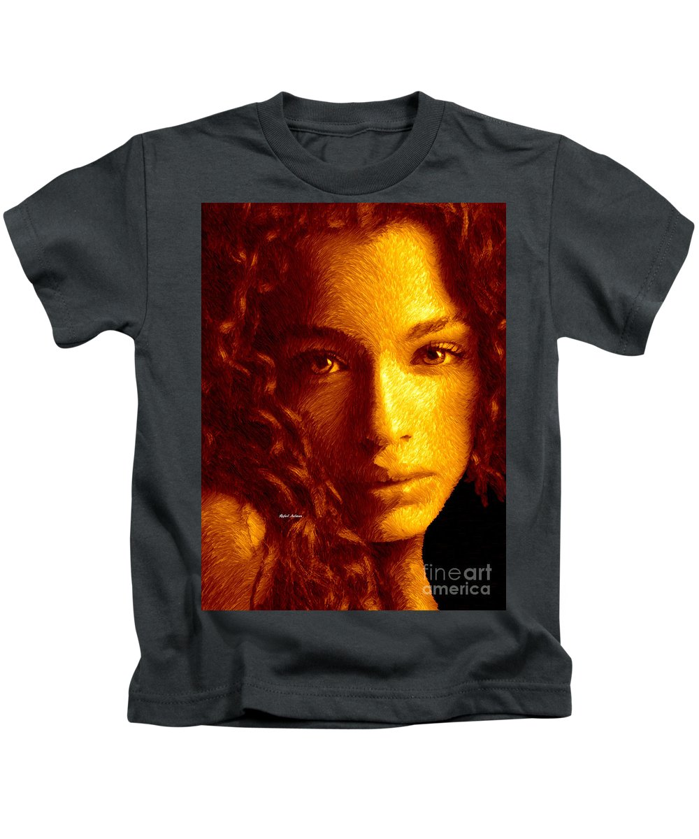 Portrait In Sepia - Kids T-Shirt