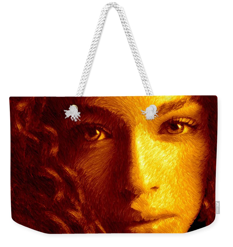 Portrait In Sepia - Weekender Tote Bag