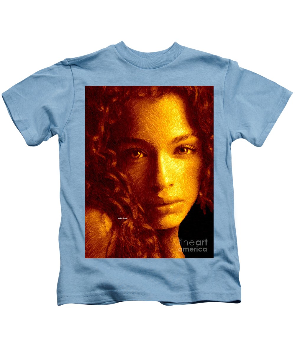 Portrait In Sepia - Kids T-Shirt