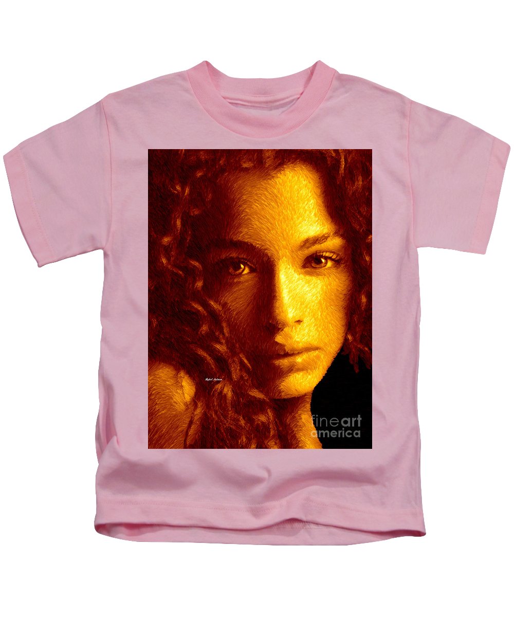 Portrait In Sepia - Kids T-Shirt