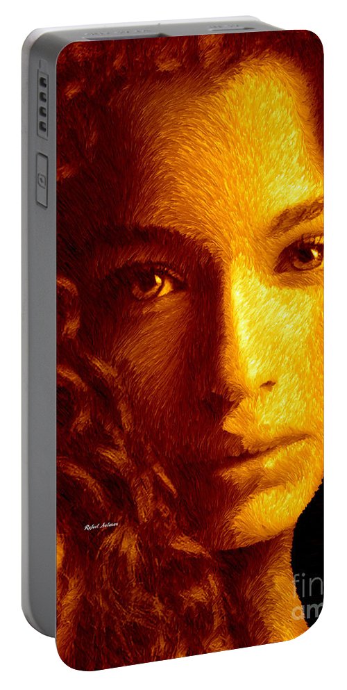 Portrait In Sepia - Portable Battery Charger