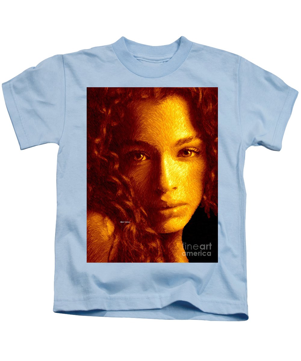 Portrait In Sepia - Kids T-Shirt