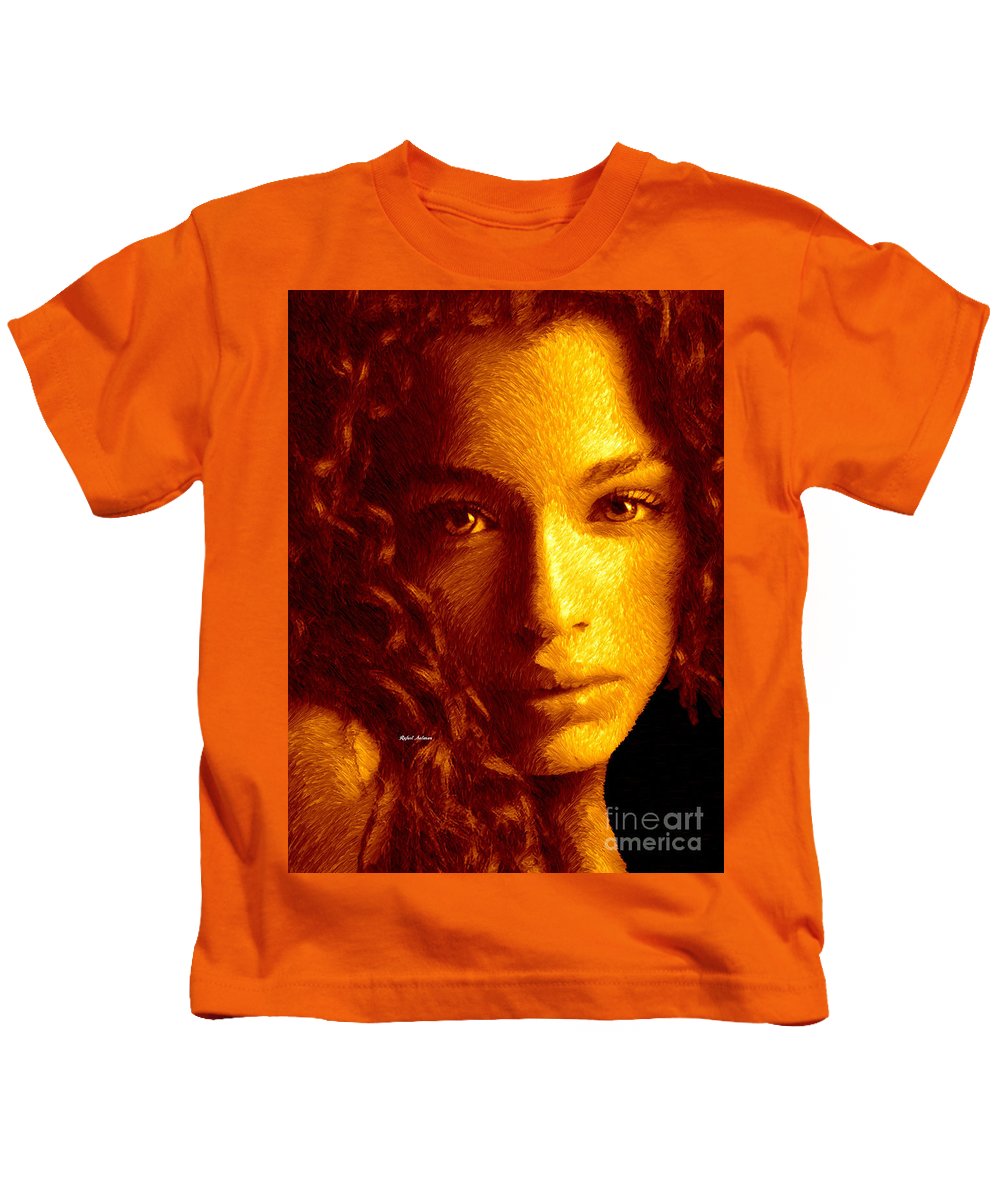 Portrait In Sepia - Kids T-Shirt