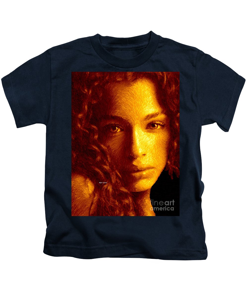 Portrait In Sepia - Kids T-Shirt