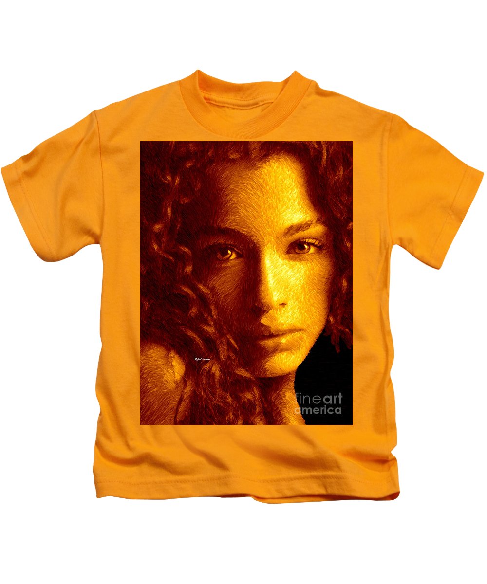 Portrait In Sepia - Kids T-Shirt