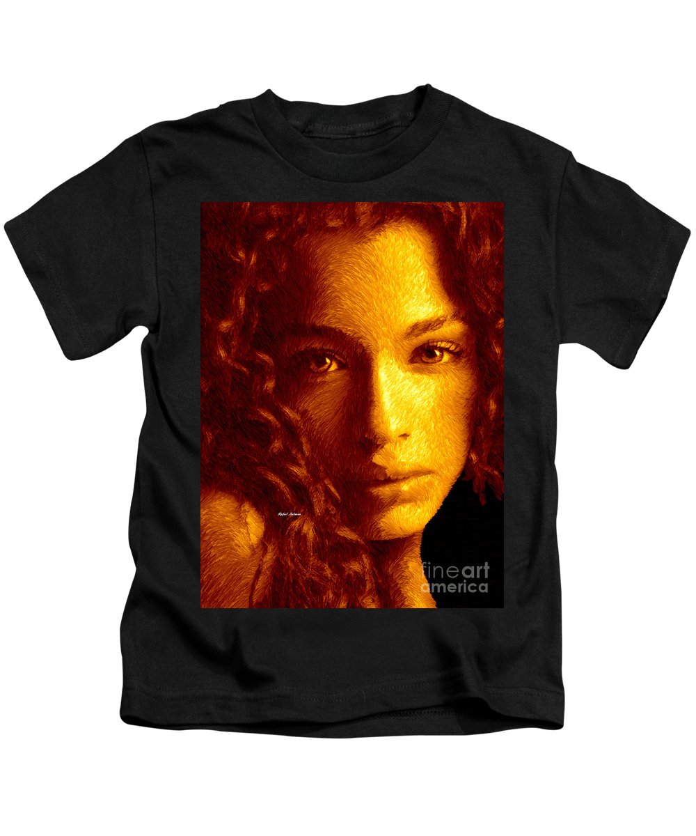 Portrait In Sepia - Kids T-Shirt