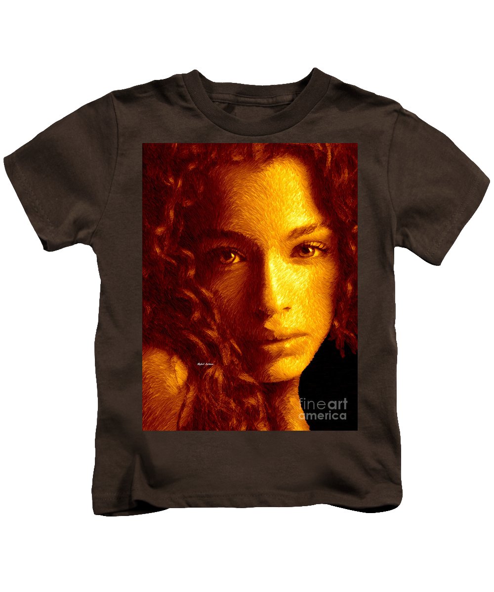 Portrait In Sepia - Kids T-Shirt