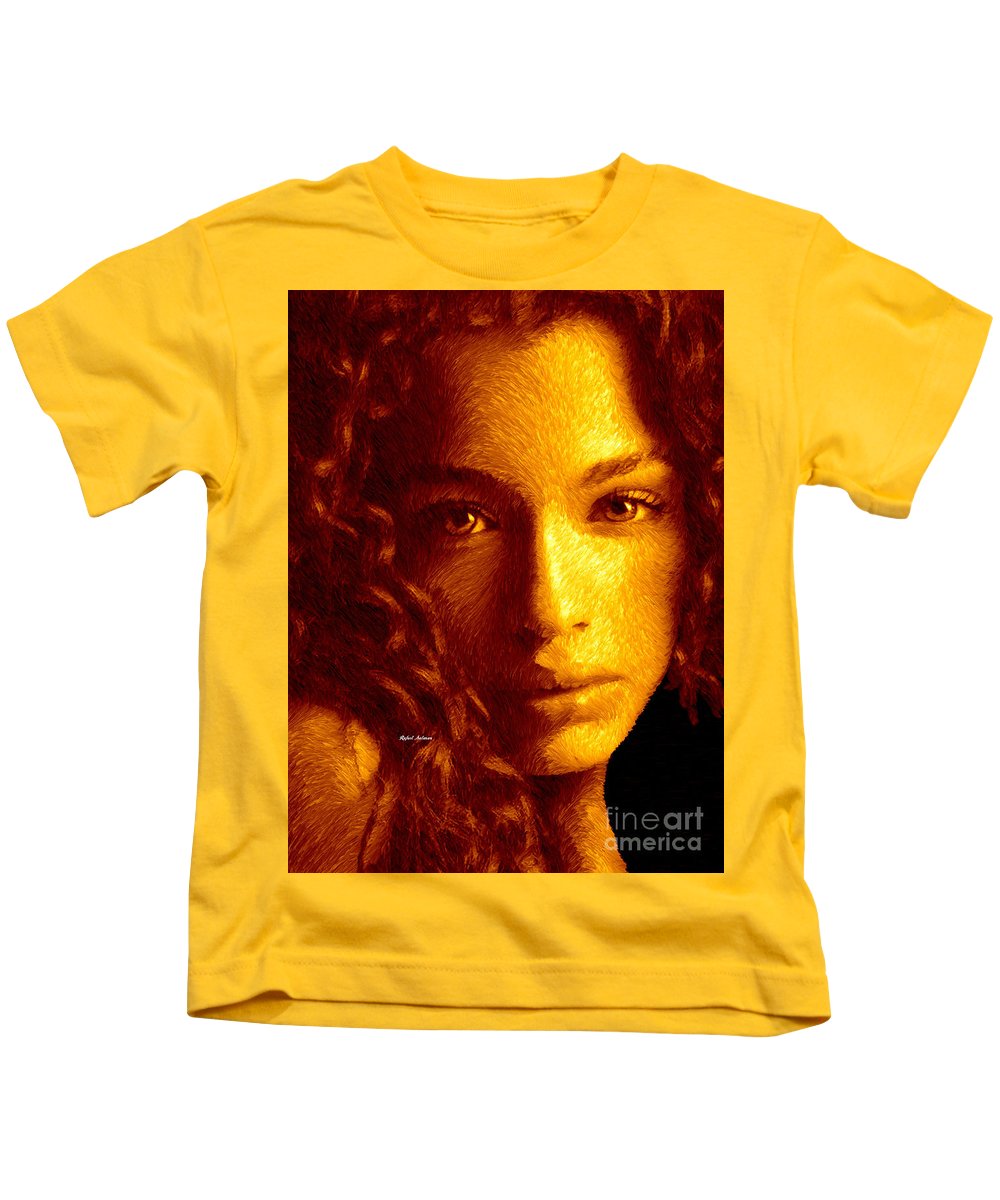 Portrait In Sepia - Kids T-Shirt