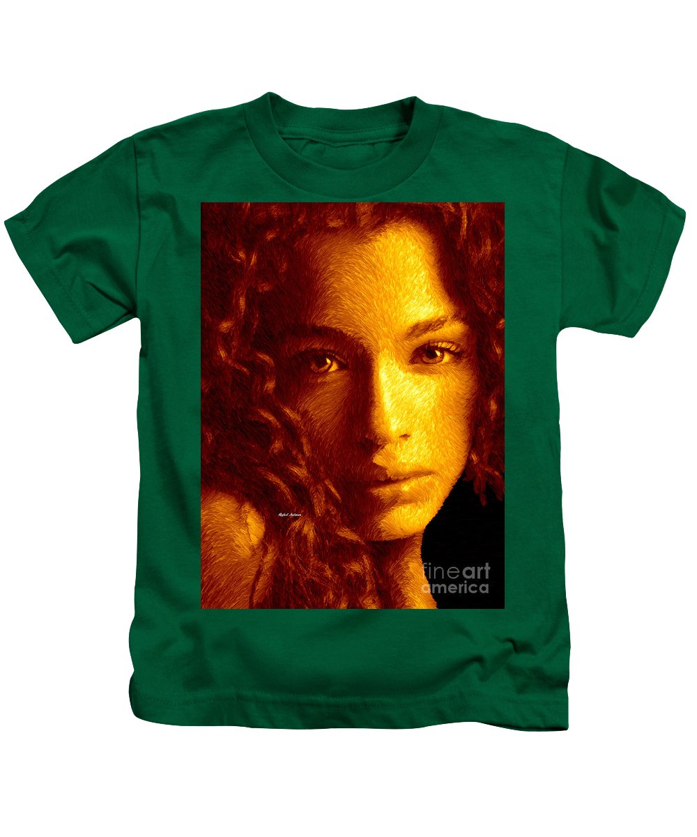 Portrait In Sepia - Kids T-Shirt