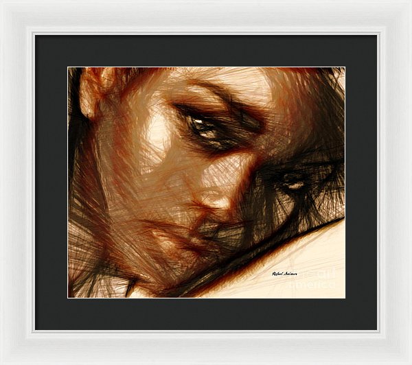 Portrait Of Innocence - Framed Print