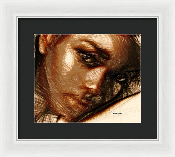 Portrait Of Innocence - Framed Print