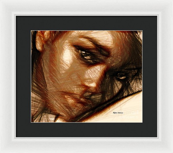 Portrait Of Innocence - Framed Print