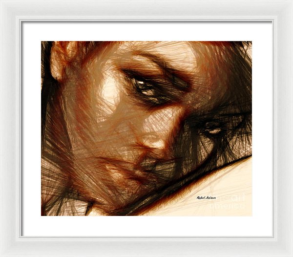 Portrait Of Innocence - Framed Print