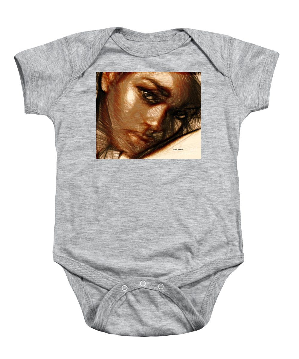 Portrait Of Innocence - Baby Onesie