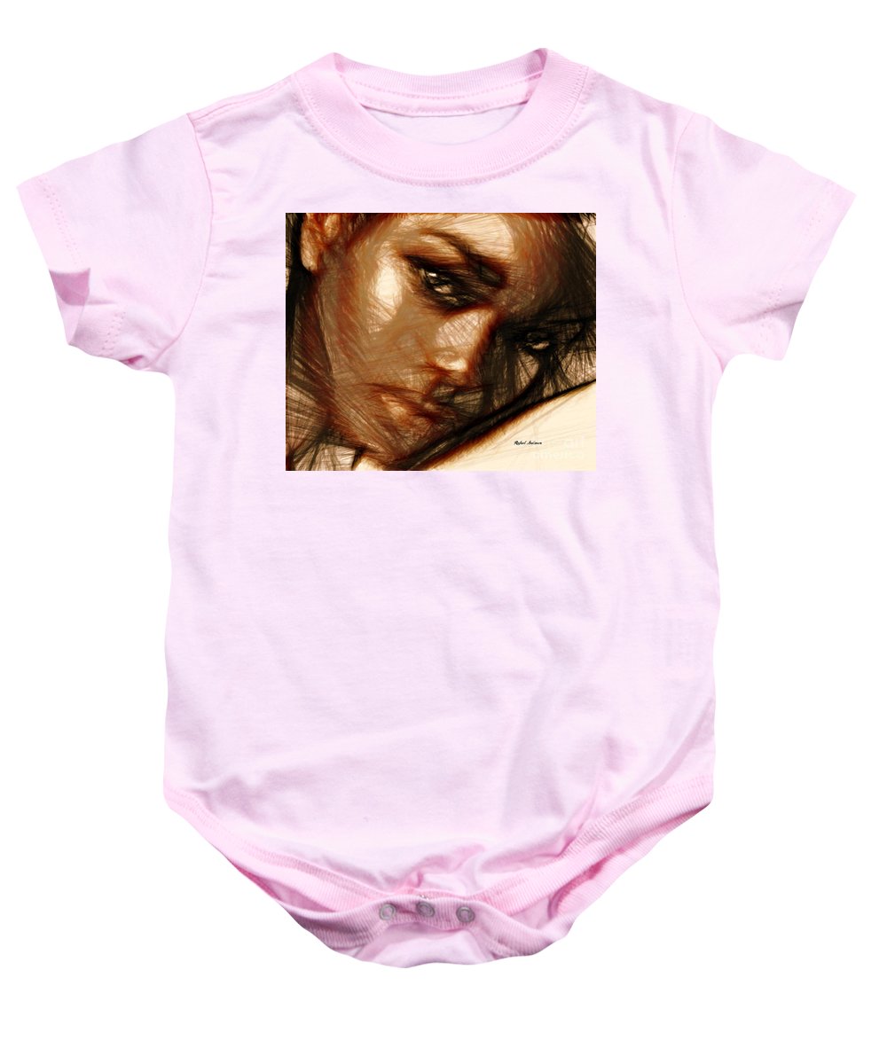 Portrait Of Innocence - Baby Onesie