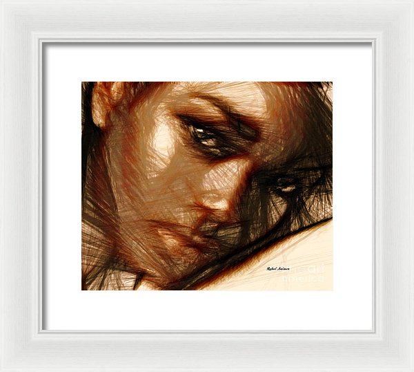 Portrait Of Innocence - Framed Print