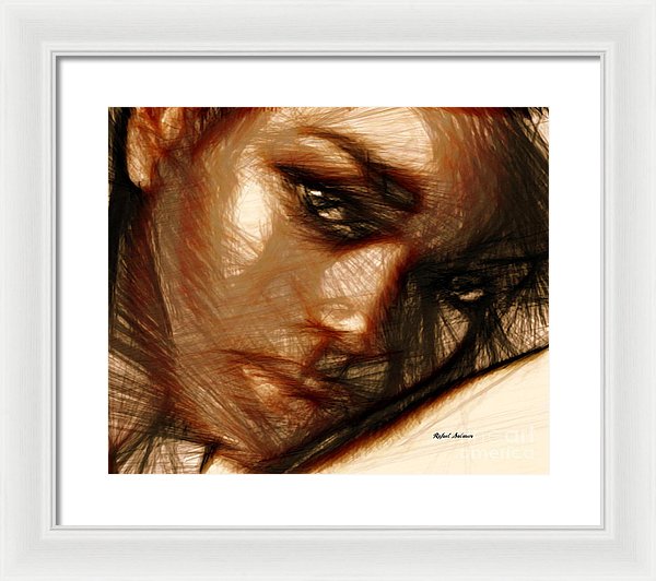 Portrait Of Innocence - Framed Print