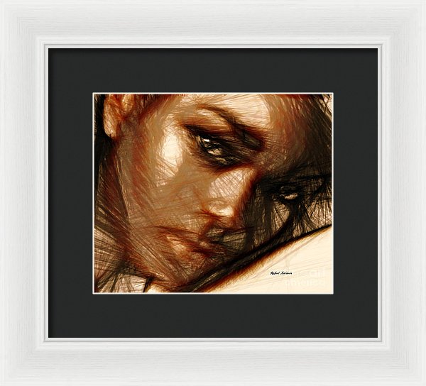 Portrait Of Innocence - Framed Print