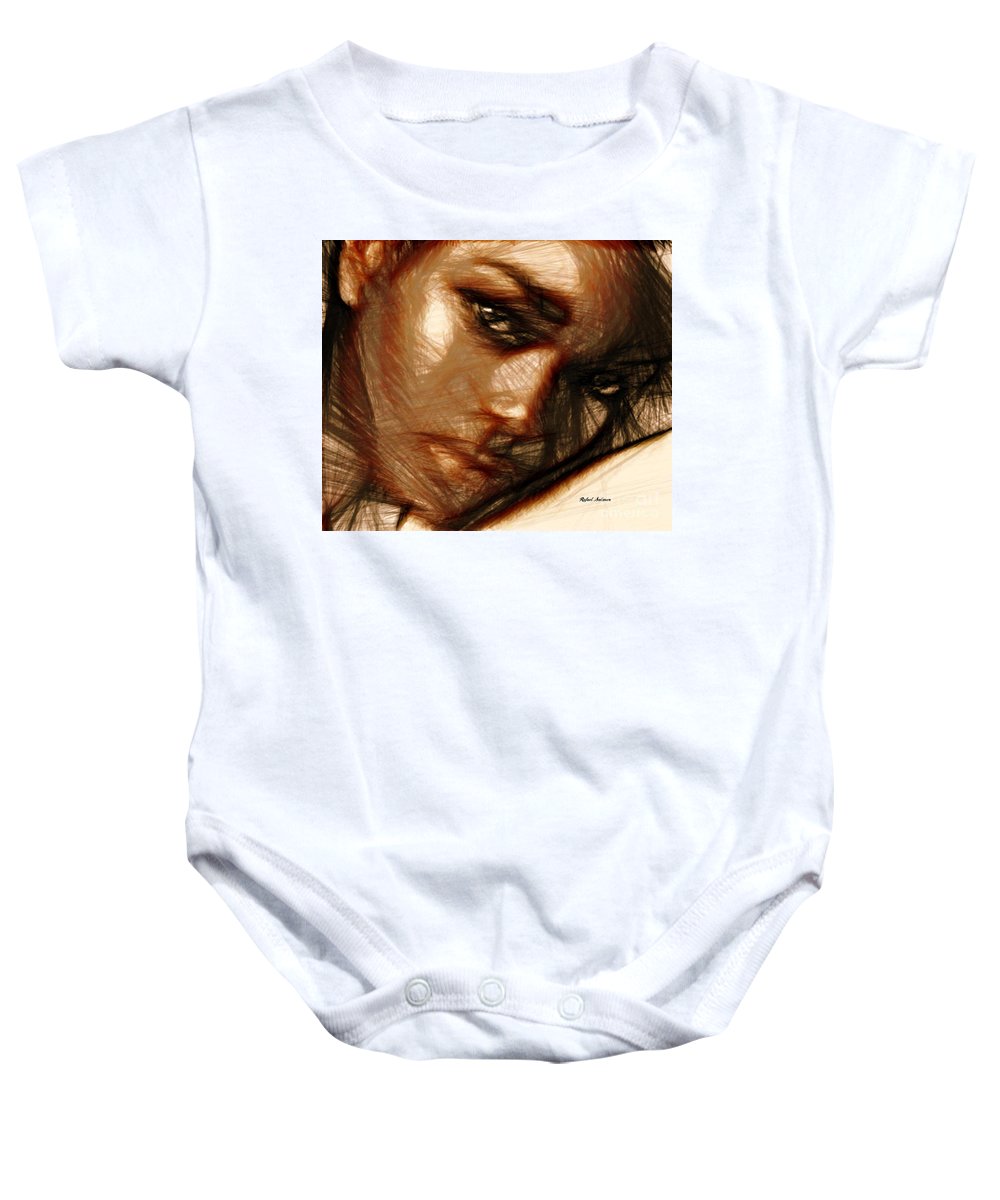 Portrait Of Innocence - Baby Onesie